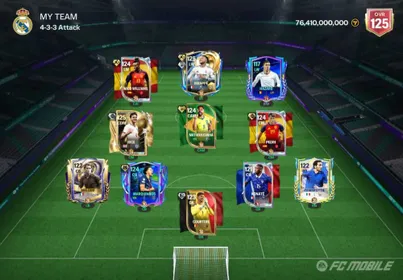 👑 125 OVR Endgame Squad || 125 Mbappé ⭐ || 125 Rice || Nico Williams || Pedri || Maldini & Zambrotta || 76B Team Value || 🔥 Stacked Resources
