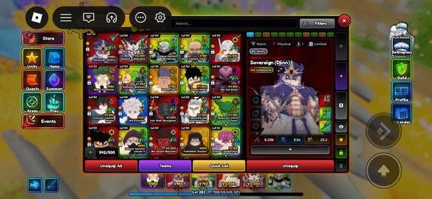 AE Endgame Account 16 Unbound [11 Secret Unit] / 6.3K RR / 24 Shiny Unit | Anime Expedition | Instant Delivery