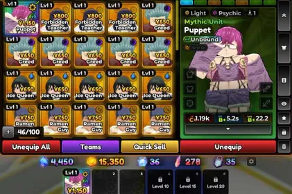 Anime Expeditions⭐54 : LV. 1 : Reroll 270x : 0.1% Puppet : (Unverified – No Email / No Phone / The Account and Password delivery system is automatic)