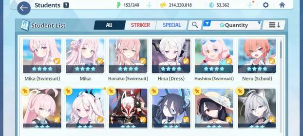 Global Asia Endgame | 51/55 limited student Toaru Collab + 55k pyrox Misaki Misaka Mika Hoshino Nagisa Toki Neru Nozomi Hikari