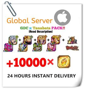 (IOS), Dokkan GLB, NEW UNITS PACK, 10k+ Dragon Stones