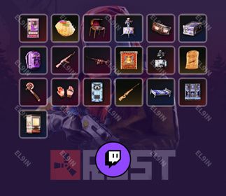 💜 Twitch Drops 💜 Global Warfare 4 🧨 Rust [Total 19 Items]