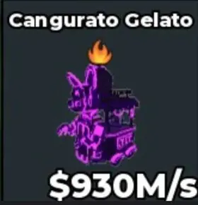 [INSTANT DELIVERY] Cangurato Gelato (GALAXY) 930M/s l Steal A brainrot
