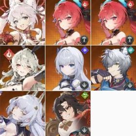 Korean|lv2|Mina+Flare+Flare+Vivian+Ophelia+Sangun+Nagi+Gabi|Fast delivey