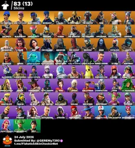 [PC|PSN|XBOX] 83 skins | OG STW | Blue Team Leader | Blue Striker | A.I.M. | Ultima Knight | The Visitor | Ruin | Drift | Lynx | Calamity | Blackheart | 1150 VB|Fulll access