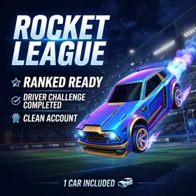 Epic Games RL Account | Ranked Ready | Driver Challenges Complete | 1 Car Included 💯
