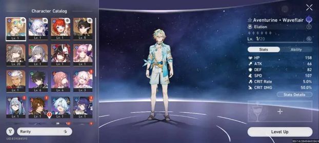 ASIA | Starter TL7, Aventurine • Waveflair + Yao Guang + Tribbie + Sparkel + Archer + DanHeng PT and 3× GCS
