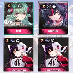 Asia lv 3-6| Iroi + Shinku + Lacrimosa + Lacrimosa | Fresh account，tutorial only，Fast delivery