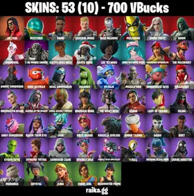 [PC/XBOX] 53 skins | Neko Hatsune Miku | Juice WRLD | LBC '93 Dogg | Santa Dogg | T-60 Power Armor | Gwenpool | Doom | War Machine | Emma Frost | Captain Jones | Mysterio #281