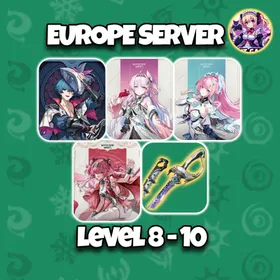 [Europe] Brant + Signature Weapon + Denia Aemeath Lupa | Level 8-10 | Microsoft Email | Starter Account