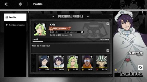 Nuverse SEA |Lv 53| 8 SSR 6 Sign | Byakuya,Tosen,Komamura,Urahara,Ikkaku,Bambietta,Uryu,Candice | Log Google |Check SS BSR226B