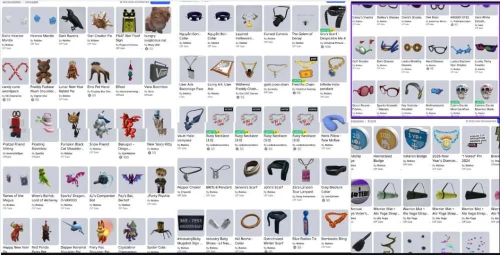 Code De Robux Roblox: Offsale Account 】 631 Offsale Items 9,628 Robux Inventory Value ...