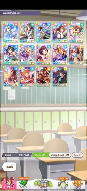 7-9 MLB Kitasan, Tachyon, Creek, Motion, etc | 58 Uma 2 Uncap Crystal 24K Carats | Server Global (Auto Delivery)