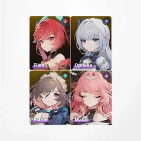 Global |Mabel+Esther +Ophelia+Flare|Only completed the tutorialg
