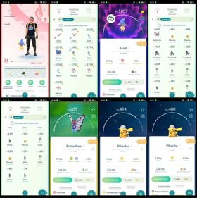Conta Pokémon GO LVL 26 | 10 Lendários | 17 Pokémon com Vestes | 1 Shiny ✨ T893