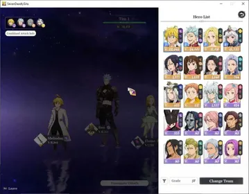 SEA|Lv 46|10 SSR|MeliodasP5+Sign,BanP7,JerichoP3,ElaineP3,GuilaP2,MannieP1,KingP1,etc|1 SSR Selector|Many Armor|Google|SDO1191