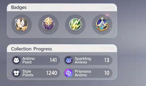 Apac Godly Lv 56 11 Prismana perfect 13 Sparkling Irisilis sign Etc