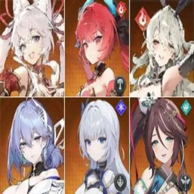 Korean|lv2|Mina+Flare+Vivian+Isabella+Ophelia+Jiwon|Only completed the tutorialg|Fast delivey