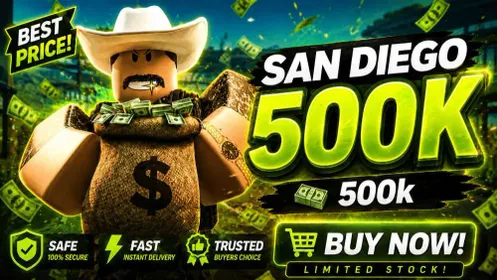 SAN DIEGO RP | 500K Money , Fast Delivery , Safe ✅Fast delivery💸
