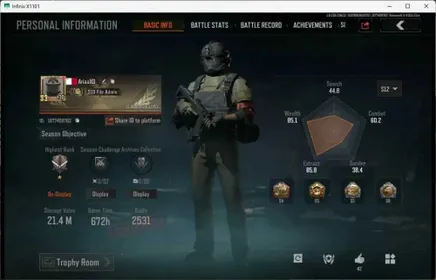 Mobile | LV 30 | SV 21,4M | CV 16M | Corpo Set | Desert Eagle | Many Skin Weapon | Sapper Shovel | Take Mail | Check SS AB076B