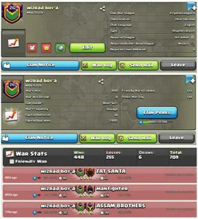 [Level 26]➤➤448 War Wins➤➤Capital Hall 10➤➤Full Max Capital Hall Profile➤➤Crystal Leauge 2➤➤Best Cheap Deal➤➤Clan Name:WizRad boY'a