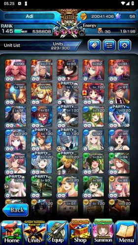 Global Rank 145 | 49/47 Ascend Units HKRoy,Houka,Saito,Madoka,Etc (Mono Water Team) + 4 SP Art +  Ascend Full Crests [Instant Delivery]!!!