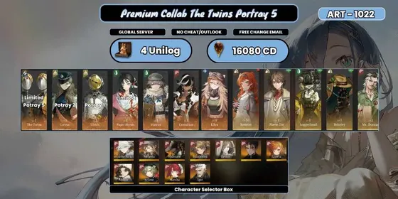 Global | 16 x 6 Star | The Twins P5 + Paper Heron + Corvus P2 + Ulrich P1 + Marcus + Centurion + Lilya + Box Beast | 4 Unilog | 16080 Clear Drop | Novice Banner Available | Fast Delivery | ART022