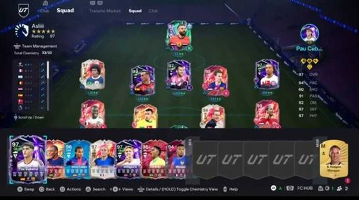 ✨PlayStation 💢Messi,Mbappe,Salah,Van dijk✨Good Team ✨Web app transfer processing. EA SPORTS FC 26 ............... 916