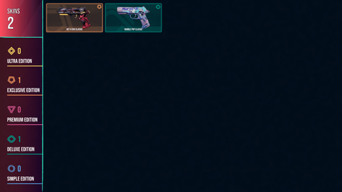 🥑 NA 🥑 2 SKINS 🥑 VALUE: 2175 VP 🥑 VCT x EDG Classic 🥑 Bubble Pop Classic 🥑 RANKED READY 🥑 44 LEVEL 🥑 INSTANT DELIVERY 🥑 FULL ACCESS 🥑 FGKrX 🥑