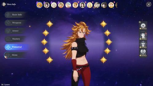 [EU SERVER] Derieri P10 |Elizabeth P4 | Khala P4 | Merlin P4 | Daisy P4| Escanor P4 |Drake P10 | Ban P4 |+More|+20,000+ Gold Fragments Whale BEAST ACC CR 128K+|