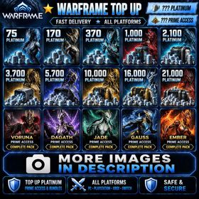 🔥 Warframe: Citrine Prime Access – Complete Pack ⚔️ | 🎮 All Platforms | 🔐 Login Required – Warframe Top-Up
