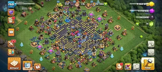 DRAGON STATUE ➤ TH18 MAX ➤ BEST DEAL ➤ [ HERO-105-105-95-80-55 ] ➤ 8X EPIC EQUIPMENT MAX ➤ 4200+ W.S ➤ GURDIAN MAX 2X ➤  NC 500 ➤ BH 10 MAX ➤ FULL ACCESS