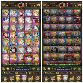 GLOBAL | DIAMOND 713+ | Story Chapter 14 | Odin + Gawain + Nemesis Meliodas + Another Meliodas & Ban + MerlinEscanor 2/6 + Ban Trascended + Tristan + ODK 2/6 + Lancelot 2/6 + Collab Subaru & Beatrice + Reinhard + Priscilla + Emilia + Rudo + Enjin + Riyo + Zanka