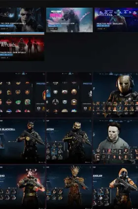 Mw2 800 | MW3 1200 LEVEL | x4 Bundles | Mike Myers | Rebirth Nuke Skin + Meltdown 24 Nuke Skin | Godzilla | Soulless | Some Battlepass | Snopp Dog Blackcell | Atom Blackcell
