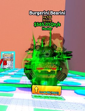 ⭐ Burgerini Bearini 565.01Qn/s - Escape Tsunami For Brainrots! - Instant Delivery