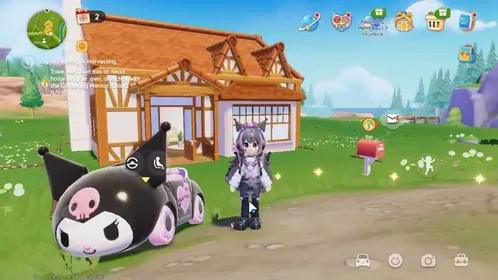 SEA|DG Lvl 3| Fullset Outfit SANRIO (Kuromi)+Car |400 Moonlight Crystal +25 Wishing Star|Log Google|Check SS|HT813