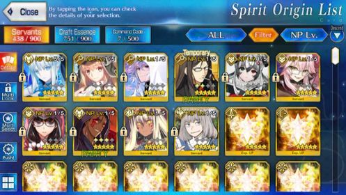⭐ [NA] 9 SSRs | 💥 NP5 Morgan | Perfect Starter + Castoria + Oberon + Koyan + Unset Birthday + Story at Orleans