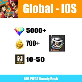 Global-IOS | 5000+RD | 700+GF | Rob Lucci | Random 4 stars 10+ | Fast delivery
