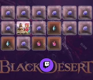 👑 Twitch Drops 💎 2026 BDO Drops (Sep 12) ❤️ Black Desert [Total 16 Items]