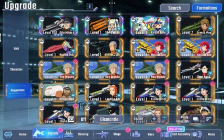 SDG165 – Global Android Starter Account | Lupus Rex MLB, Burning Gundam MLB, Hi Nu & Otto Ship MLB