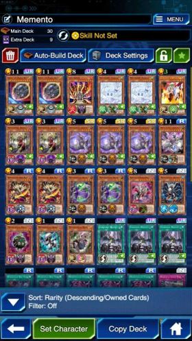 Duel Links|Many Meta Deck(Memento,Hero,Cyber Dragon,Branded,Shining Sarco,DM,Horus,Infernity etc)|Good Staple|9999+Gems|DL021B
