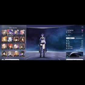 ASIA | Female | Starter TL 10 | Acheron E1 + Jiaoqiu E1 + Yao Guang + Evernight + Fugue + Blade + Ruan Mei + Archer + Gilgamesh + Dan Heng Permansor Terrae + Bronya + Himeko  | Golden Companion Spirit 2 | #E14