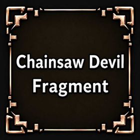 Chainsaw Man Devil Fragment | Devil Hunter | Roblox | Instant Delivery