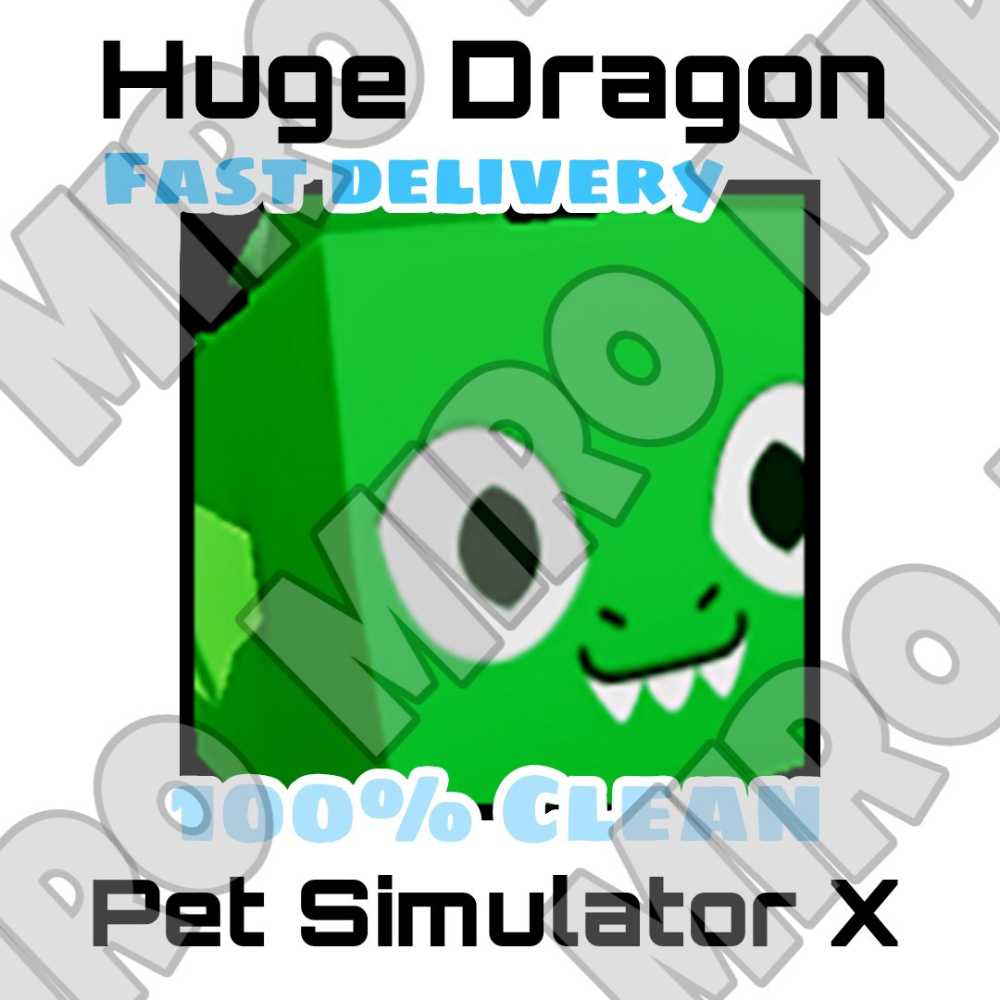 Huge Dragon Pet Simulator X PSX Fast Delivery