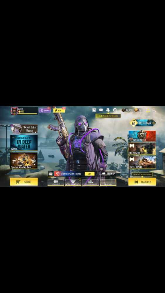 Call of duty mobile account