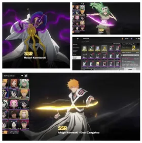 NA Lv9| Ichigo Dual Z+Sign, Mayuri, Nelliel+Sign  ~Byakuya|Starter Account| Crunchyroll/NA/America Servers | dita