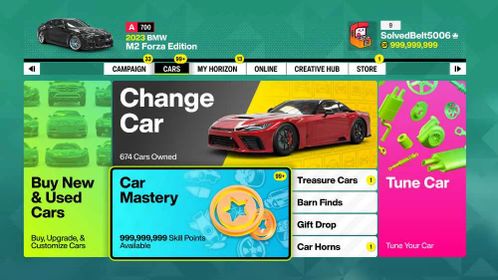 🚗 FH6 MAXED ACCOUNT | ALL 615 CARS UNLOCKED | 999M CR | 999M Super Wheel Spins | SAFE & VERIFIED