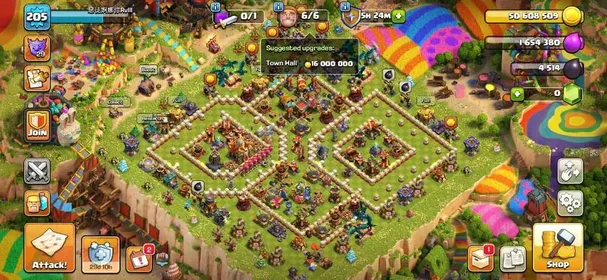 Th16 Full Max [King Leaugue Skin] | Hero-95-95-70-45-15 | Equipment-15-Epic Max | XP-205 | NC-Yes | BEST-DEAL