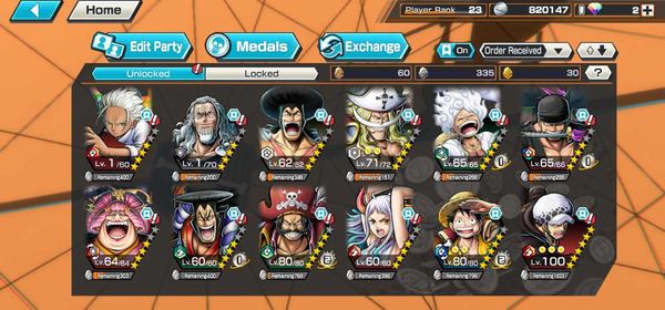 ⚡️8 Extreme (4 meta) | Extreme Luffy (Blue) *5 (80) | Extreme JoyBoy *4 (65) | Extreme Yamato *4 (60) | Extreme Roger (Green) *5 (80) | Extreme Oni Zoro *4 (65) | Extreme Oden *4 (60) | Extreme Olin *4 (60) | Extreme Whitebeard *4 (72) | 2 Medals Max | Global | Android/IOS [Instant Delivery]⚡