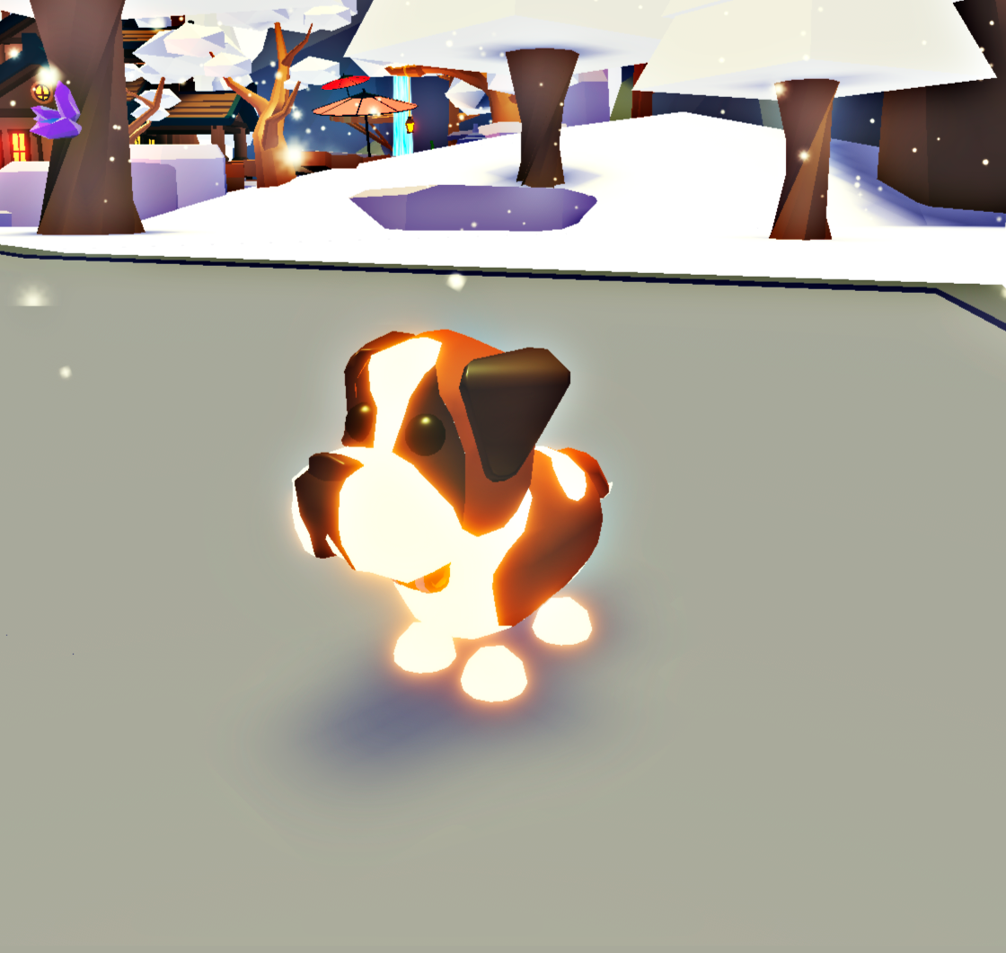 adopt me NFR ST BERNARD roblox